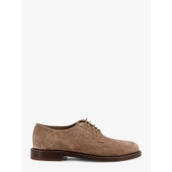 Suede lace-up