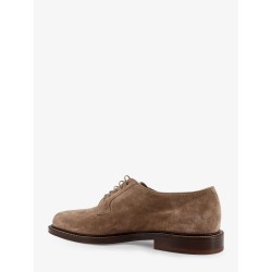 Suede lace-up