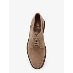 Suede lace-up