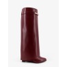 Shark leather boots