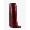 Shark leather boots