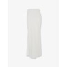 Satin long skirt