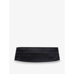 Cotton and silk cummerbund