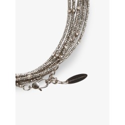 Wrap hematite and 925 Sterling silver bracelet