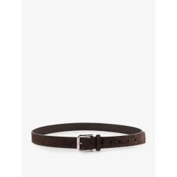 Suede belt
