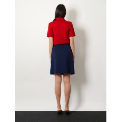 Skirt with pleats