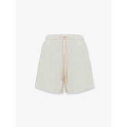 Viscose and linen blend Cancun bermuda shorts