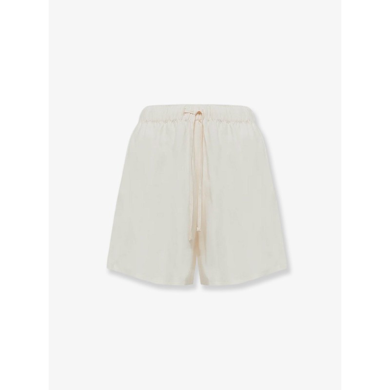 Viscose and linen blend Cancun bermuda shorts