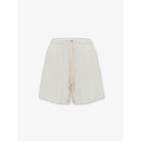 Viscose and linen blend Cancun bermuda shorts