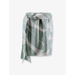 Mxmstrano silk pareo skirt
