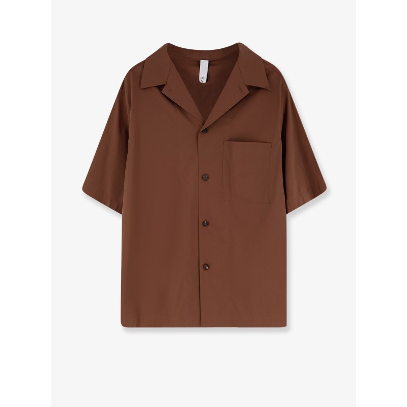 Cotton blend shirt