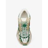 Suede sneakers with side Web detail