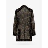 Silk blazer with floral print