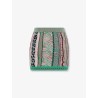Multicolored cotton skirt