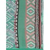 Multicolored cotton skirt