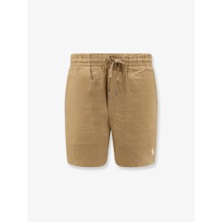 Linen bermuda shorts