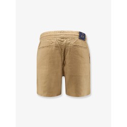 Linen bermuda shorts