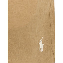 Linen bermuda shorts