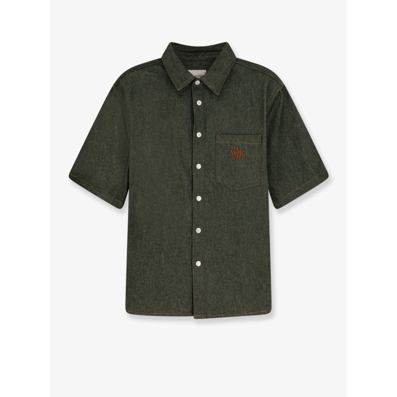 Green Denim Shirt