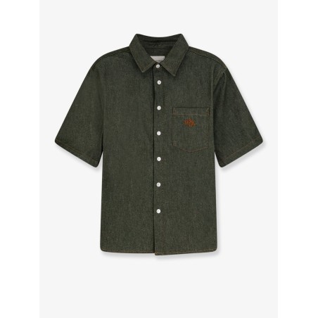 Green Denim Shirt