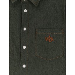 Green Denim Shirt