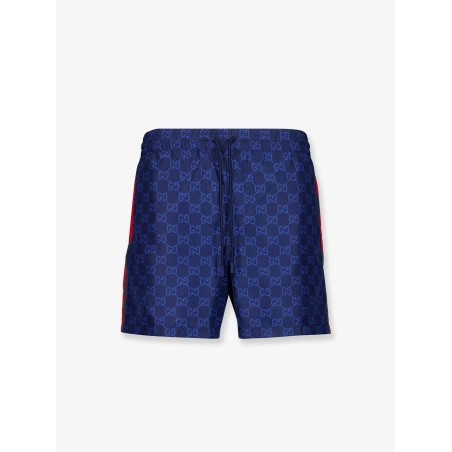 GG nylon swim trunks