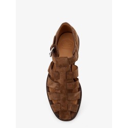 Suede Fisherman sandals