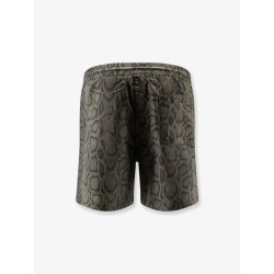 Nylon swim boxer shorts