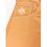 Baggy Orange Denim Shorts