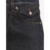 Baggy Raw Denim Shorts