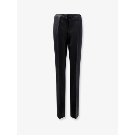 Easy Raw Edge viscose and linen trousers