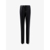 Easy Raw Edge viscose and linen trousers