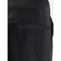Easy Raw Edge viscose and linen trousers