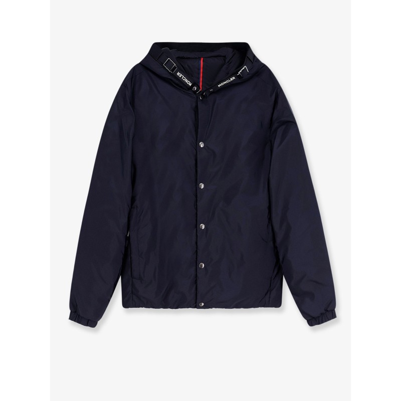 Trestraou down jacket with grosgrain profiles