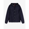 Trestraou down jacket with grosgrain profiles