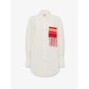 Over viscose and linen shirt
