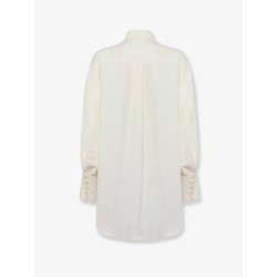 Over viscose and linen shirt