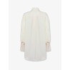 Over viscose and linen shirt