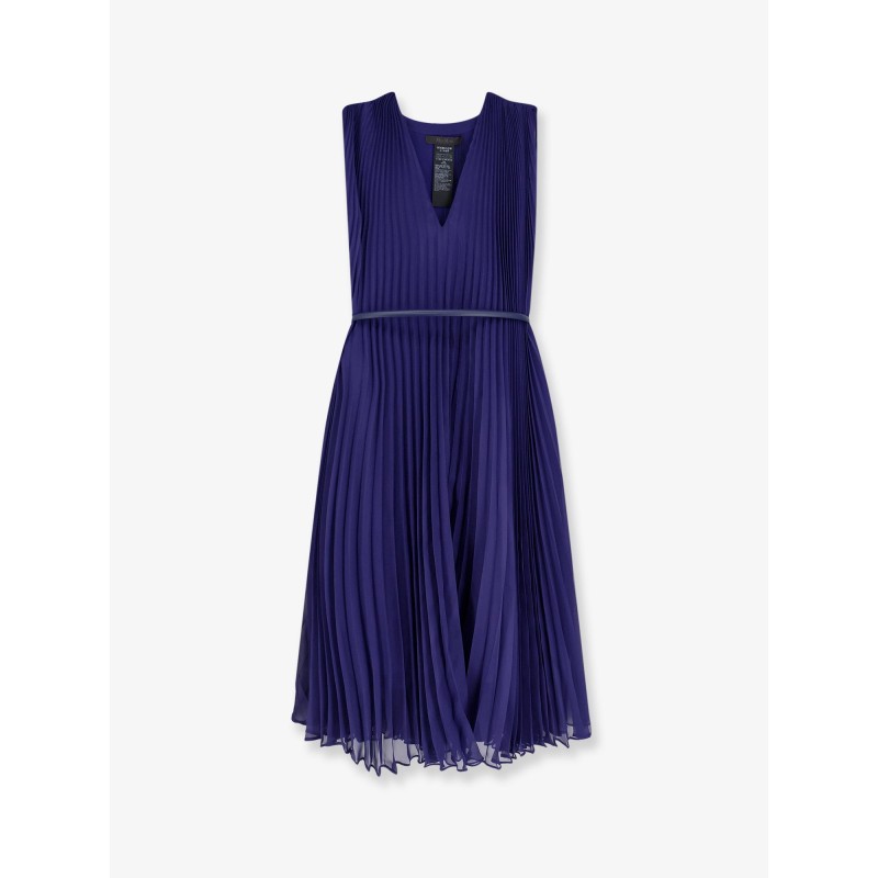 Mxecapsula long dress with belt