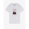 Cotton t-shirt with "Leather jacket" print on the front