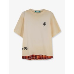 Cotton T-shirt with front print