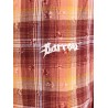 Viscose and cotton blend bermuda shorts