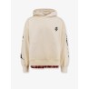 Cotton sweatshirt with logo print on the front
