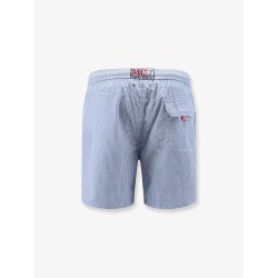 Nylon blend Swim boxer shorts in with micro pattern
