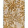 Long Panama cotton shirt with printed pattern