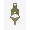 Nylon one-piece swimsuit