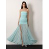 Stretch fabric Adele long dress
