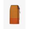 Nylon pencil skirt