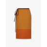 Nylon pencil skirt