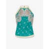 Viscose and silk blend Synchro top